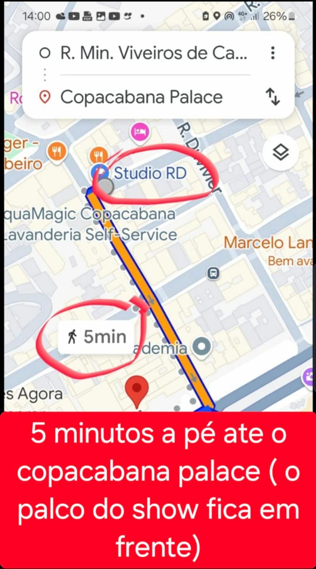 ריו דה ז'ניירו Studiord Copacabana 250M Da Praia Esquina Com A Rua Do Copacabana Palace Rodolfo Dantas מראה חיצוני תמונה